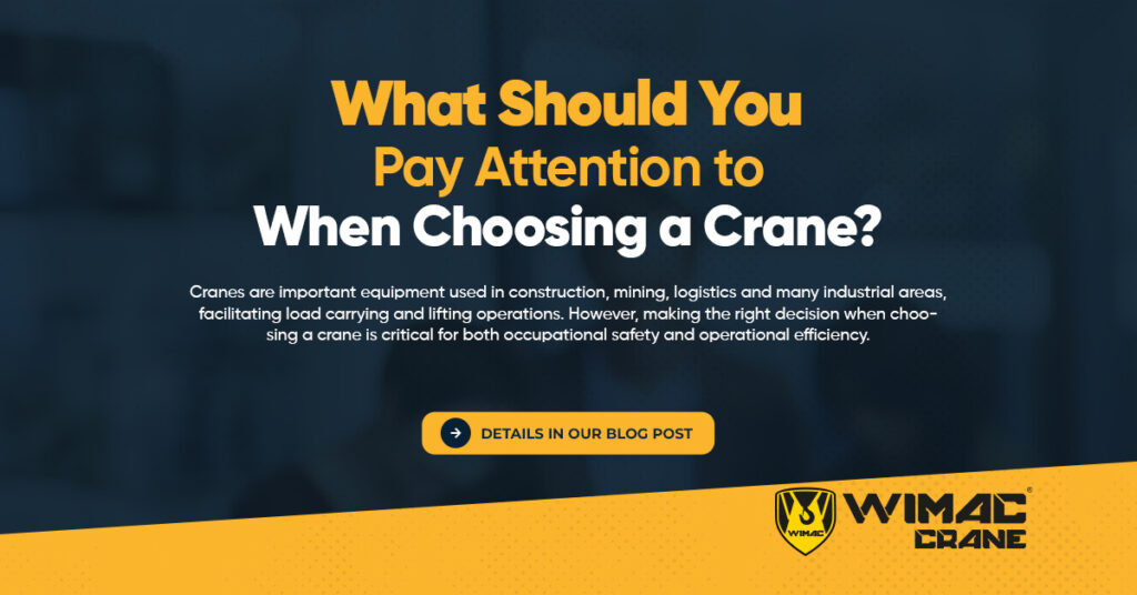 What Should You Pay Attention to When Choosing a Crane