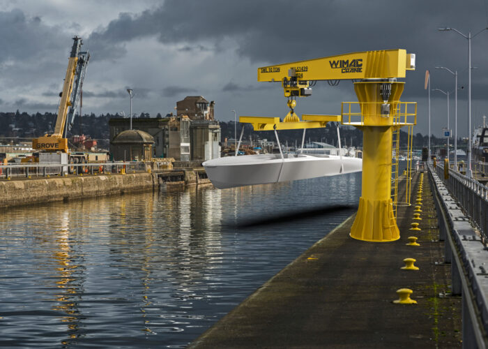 Floor-Mounted Jib Cranes