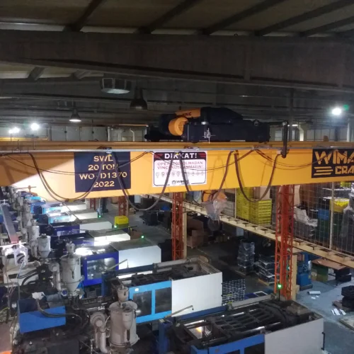 iron and steel production facilities cranes