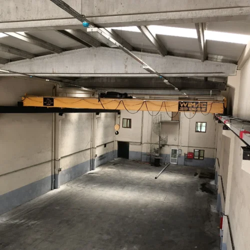 laser cutting factory crane solutions