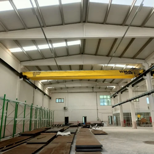 sheet metal handling crane equipment
