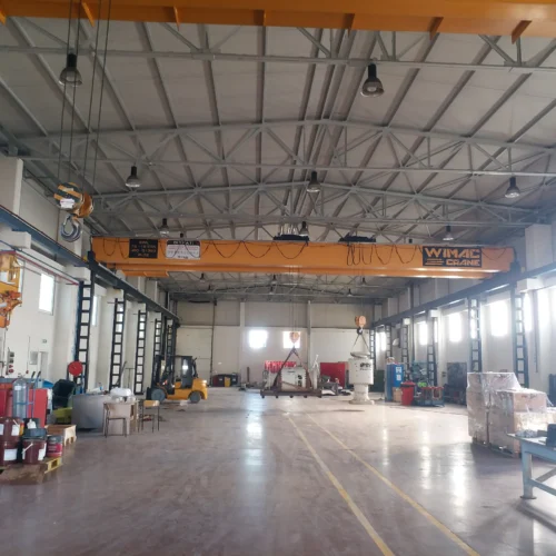 hot metal handling cranes