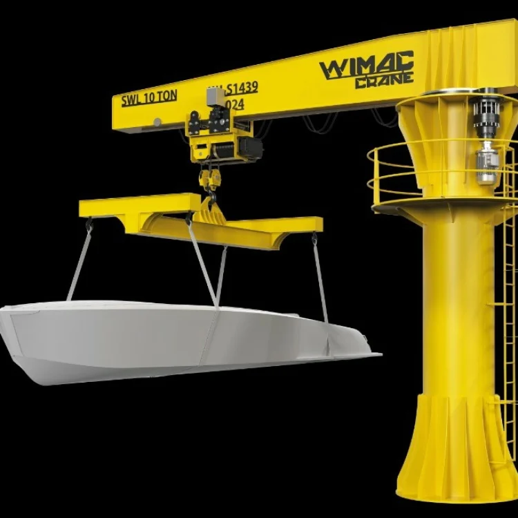 zemine monteli pergel vinç wimac vinç